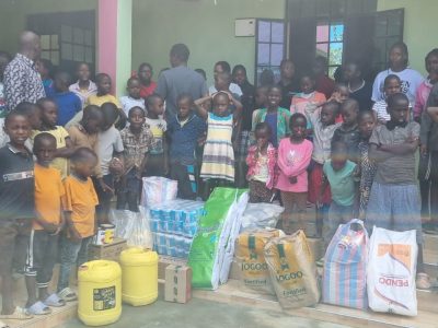 Food distribution for vulnerables in marakwet